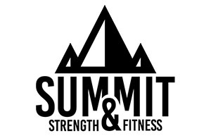 the logo for summit strength and fitness.